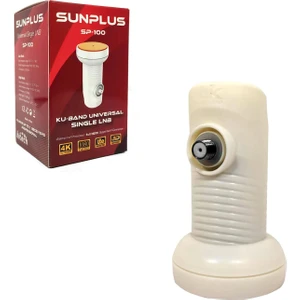 Lnb Tekli 0.1db 3D 4K Sunplus SP-100
