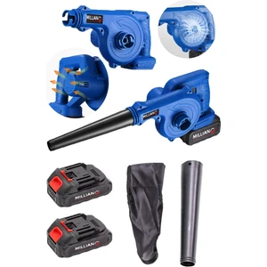 Profesyonel Italyan Power Şarjlı 58 V 5 Ah Çift Akülü Toz Temizleme Hava Üfleme Hava Körüğü Makinesi