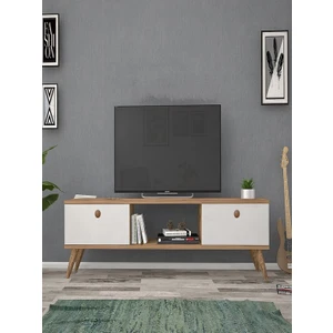 Mbes Mobilya Eda Atlantik-Beyaz 140 cm Tv Ünitesi