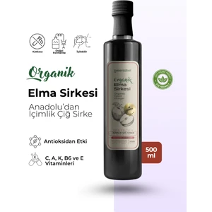 Green Label Greenlabel Organik Elma Sirkesi 500ML