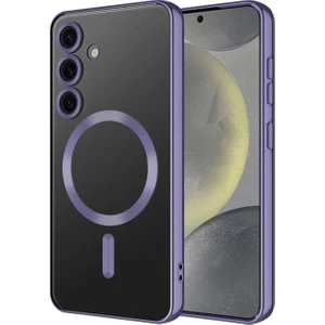 Samsung Galaxy S24 Plus Uyumlu Kılıf Kamera Korumalı Magsafe Wireless Şarj Özellikli Demre Kapak