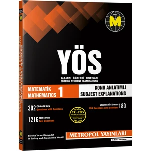 TR-YÖS MATEMATİK-1 (KONU ANLATIMLI-ÖRNEK ÇÖZÜMLÜ)