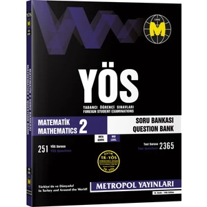 Metropol YÖS Matematik 2 Soru Bankası