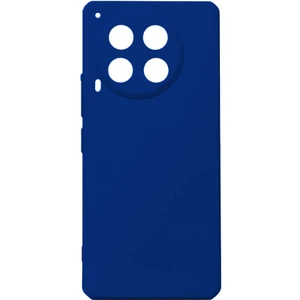 Megafox Teknoloji Tecno Camon 30 Uyumlu Kılıf Silikon Soft Yüzey Yumuşak Biye Kapak, Mavi