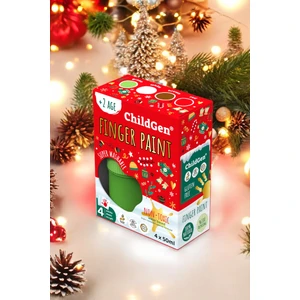 Parmak Boya Yeni Yıl 4'lü Mini Set - (50 ml x 4)