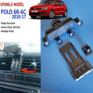 GCP German Car Parts Polo 6r Göğüs Telefon Tutucu Aparat - Polo Carplay Navigasyon