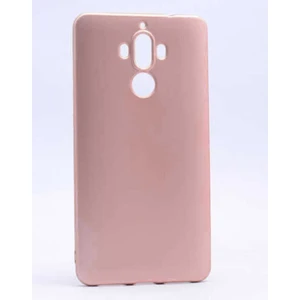 Megafox Teknoloji Huawei Mate 9 Uyumlu Kılıf Premier Silikon Kapak, Rose Gold