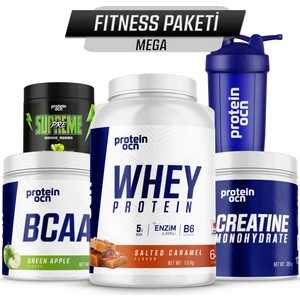 Fıtness Paketi Mega - Salted Caramel Yeşil Elma