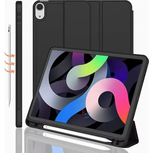 Redmud Teknoloji Ipad 10.nesil 10.9 Inç Ile Uyumlu Tablet Kılıfı Standlı Uyku Modlu Kalem Bölmeli Akıllı Kılıf