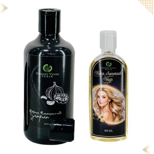 Mehmet Veysel Varır Kara Sarımsak Şampuanı(400ml) Kara Sarımsak Yağı(200ml)