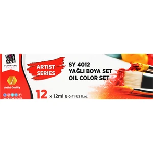 Artist Colors Artist Serisi Yağlı Boya 12X12 ml Set
