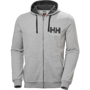 Helly Hansen Hh Hh Logo Full Zıp Hoodıe Gri Erkek Sweatshirt 34163-949