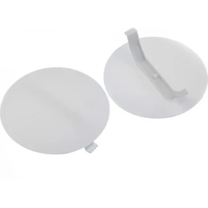 Buat Kapağı Plastik Bombeli Beyaz