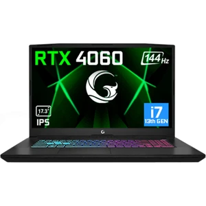 Game Garaj Slayer3 7XL-4060 V2 C1 Intel Core i7 13700H 16GB RAM 1TB SSD RTX4060 17.3" FHD 144Hz IPS FreeDOS Dizüstü Bilgisayar + Çanta