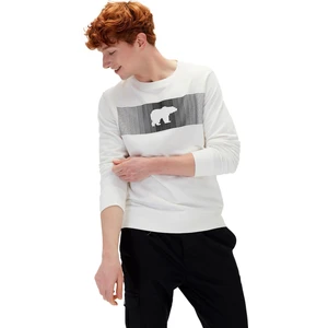 Bad Bear Fancy Crewneck Beyaz Erkek Sweatshirt 19.02.12.007-C04