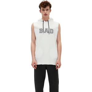 Bad Bear Erkek Kırık Beyaz Sweatshirt