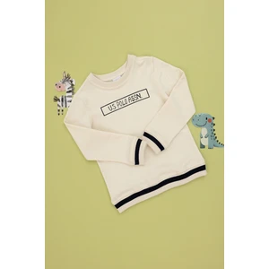 U.S. Polo Assn. Erkek Çocuk Krem Sweatshirt 50293608-VR071