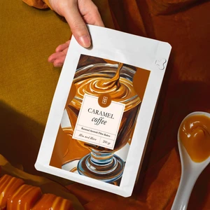 Mim and More Caramel Coffee - Karamel Aromalı Kahve Filtre Kahve, 200 Gr