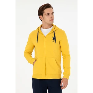 U.S. Polo Assn. Erkek Koyu Sarı Hırka (Örme) 50289028-VR094