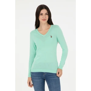U.S. Polo Assn. Kadın Mint Kazak /Triko 50288983-VR090