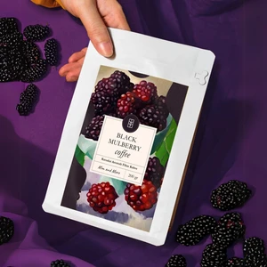 Mim and More Black Mulberry Coffee - Karadut Aromalı Kahve Filtre Kahve, 200 Gr