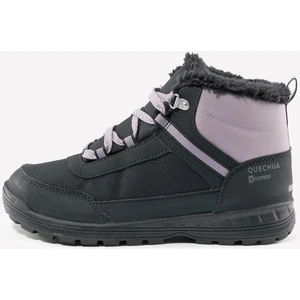 Quechua Çocuk Su Geçirmez Outdoor Kar Botu - Mor / Gri - 35 / 38 - SH100