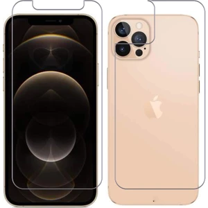 Iphone 12 Pro Max Ön Arka Nano Kırılmaz Cam Ekran Koruyucu