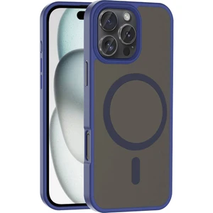 iPhone 16 Pro Max Magsafe Şarj Özellikli Arka Yüzeyi Mat Frosted Kılıf