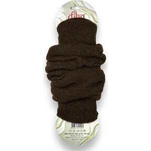 Lambswool Yün Diba  Kışlık Kadın Dizlik Kalın Tozluk Ayaksız Yoga Çorabı
