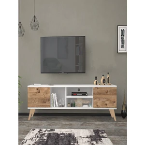 Mbes Mobilya Mbes Mobiya  Esin BeyazAtlantik 160 cm Tv Ünitesi