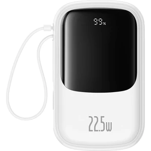 Qpow Pro+ Plus 20.000MAH 22.5W Dijital Ekran Powerbank Hızlı Şarj Type-C Kablolu iPhone 15/16 Tüm Seriler Uyumlu!