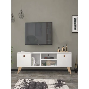 Mbes Mobilya Mbes Mobiya Esin Beyaz 160 cm Tv Ünitesi
