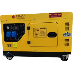 PDA-13500 Tek  13,7 Kva Dizel Trifaze Kabinli Portatif Jeneratör