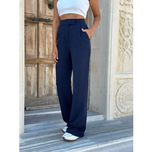 Lux Women Luxwommen Cırtlı Palazzo Cepli Salaş Pantolon- Eşofman