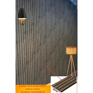 Renkli Duvarlar 20X290CM 1 Adet Atc Teak Plus Model Prefabrik Ofis Konut Dekoratif Pvc Kaplama Lambiri Duvar Paneli