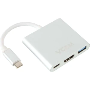 CU427M Type-C-M To HDMI-F USB 3.0-F Type-C-F Çevirici