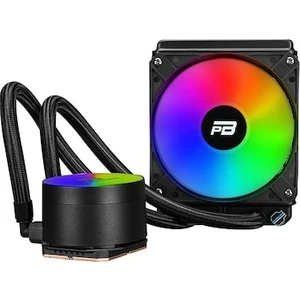 NOBLE 120 Rainbow Fanlı 120mm (LGA1700-AM4-AM5) Uyumlu Sıvı Soğutma Sistemi (Siyah)