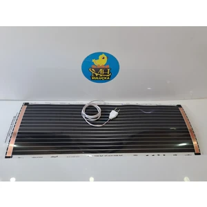 Karbon Isıtıcı Film 80X25 cm Hazır Kablo Fişli 220V - 60W