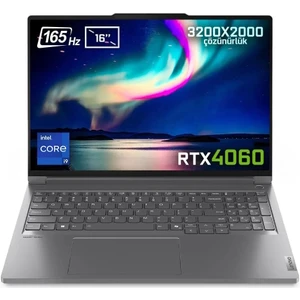 Thinkbook 16PG5 IRX 21N50024TR Intel Core i9-14900HX 32GB DDR5 1TB SSD RTX4060 8GB 16 inç 3.2K (3200×2000) 165Hz FreeDos Laptop