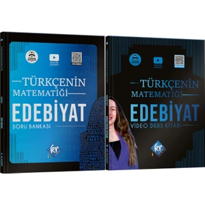 Kr Akademi Yayınları Gamze Hoca Türkçenin Matematiği 55 Günde AYT Edebiyat Video Ders Kitabı ve AYT Edebiyat Soru Bankası Seti
