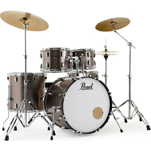 PEARL RS525SBC/C707 Roadshow Bronze Metallic 5 Parça (22B/10T/12T/16F/14S) Aksamlı ve Sabian Solar Zilli Akustik Davul Seti