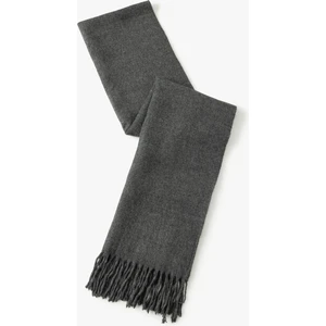 Basic Atkı Uzun Püskül Detaylı