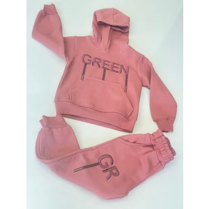 Gala Stil Gala Kız Çocuk Kapüşonlu Cepli  Eşofman Takımı