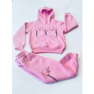 Gala Stil Gala Kız Çocuk Kapüşonlu Cepli  Eşofman Takımı