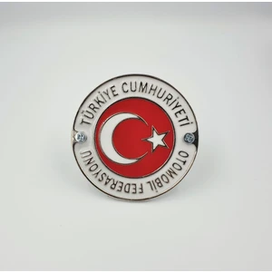 Türkiye Otomobil Federasyonu Döküm Vidalı Panjur Arması (459701633)