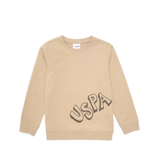 U.S. Polo Assn. Erkek Çocuk Kum Sweatshirt 50293617-VR085