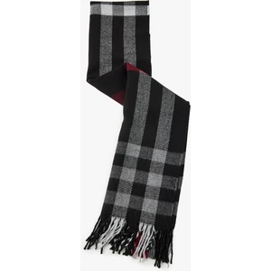 Uzun Atkı Ekoseli Püsküllü