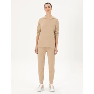 Pierre Cardin Kadın Bej Regular Fit Eşofman Altı 50300857-VR011