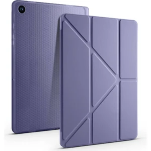 Redmud Teknoloji Samsung Galaxy Tab A9 Plus X210 X213 X215 X217 Uyumlu Kılıf Üçgen Standlı Kalem Bölmeli Tablet Kılıf