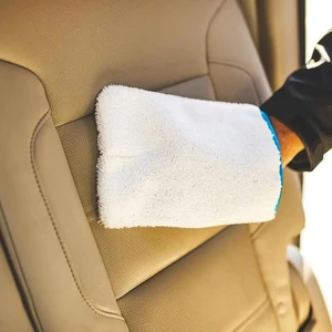 Jo Moyner Scrup Pad - Mikrofiber Deri Plastik Temizleme Pedi Eldiveni